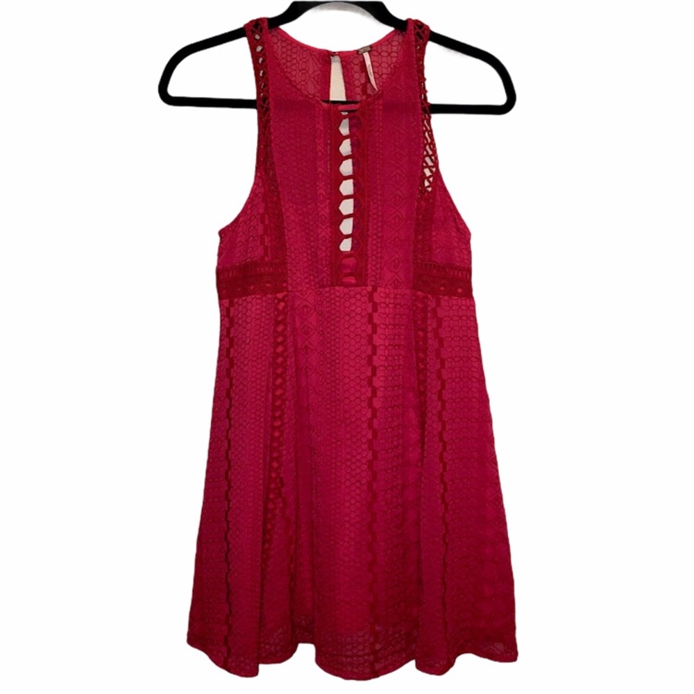Free People Red Dress with Pockets Size 4